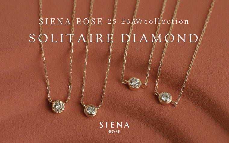 SIENAROSE】クローバーモチーフダイヤピアス｜アネモネ・シエナロゼ