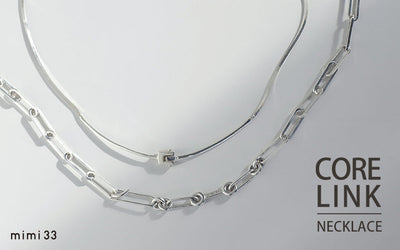 【CORE LINK NECKLACE】メカニカルな構造美