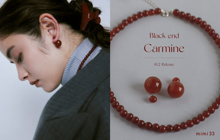 [mimi33] [Black end Carmine] A constant red effect 