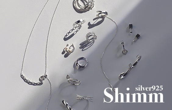 【Shimm -silver925-】さりげないディテールに宿る、静かな魅力