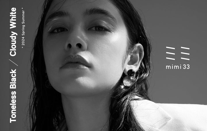 【Toneless Black / Cloudy White】締めるブラック、深めるホワイト