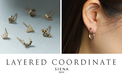 SIENA ROSE レイヤードコーディネート