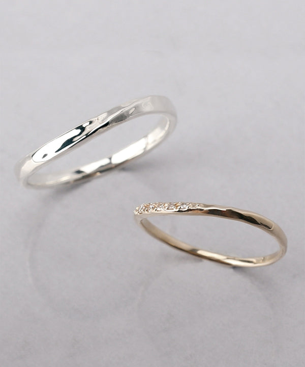 Toi et Moi Pairing Rings [brise (Breeze)] [Men's]