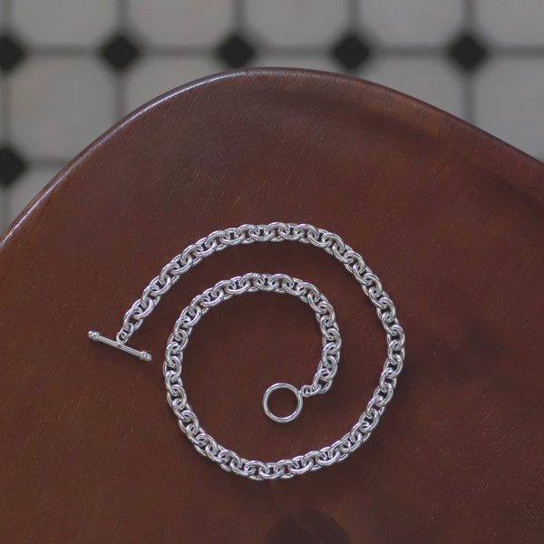ROUND CABLE NECKLACE [S]