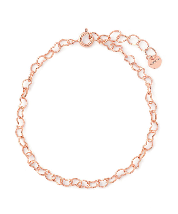 ハートチェーンブレスレット