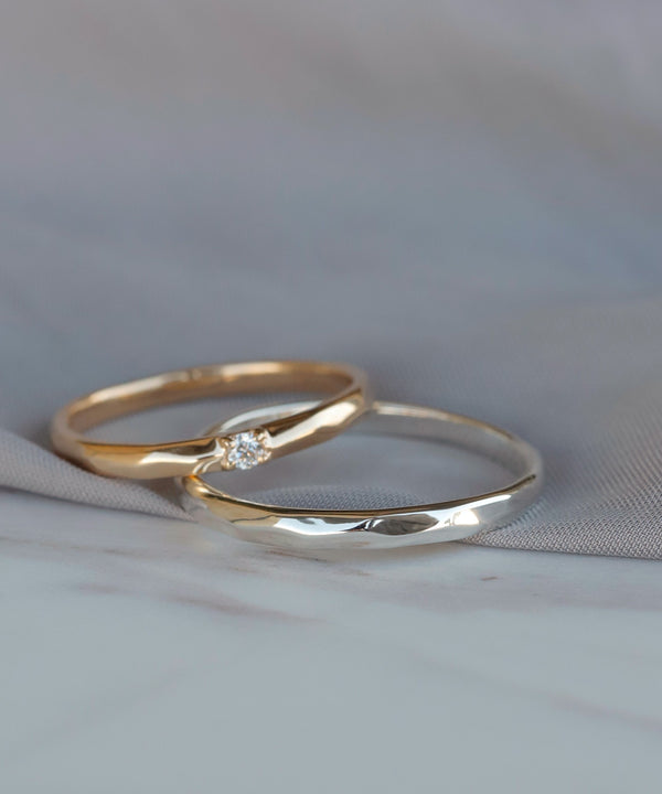 【オンライン限定】Toi et Moi・ペアリング[luster-ラスター-(光沢・艶)][メンズ]