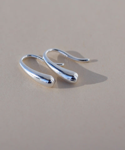 Drop hook earrings [silver925][Basic]