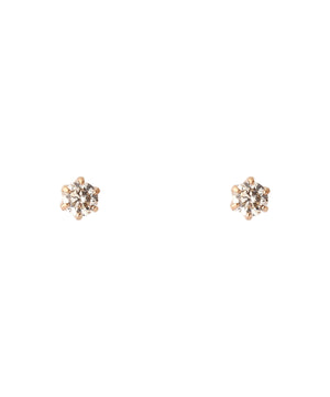 ROSETEN・一粒ダイヤのスタッドピアス[0.1ct]