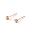 ROSETEN・一粒ダイヤのスタッドピアス[0.2ct]