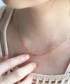 ROSETEN・ミラーカットバーネックレス[S]