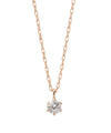 ROSETEN・一粒ダイヤモンドのネックレス[0.05ct]