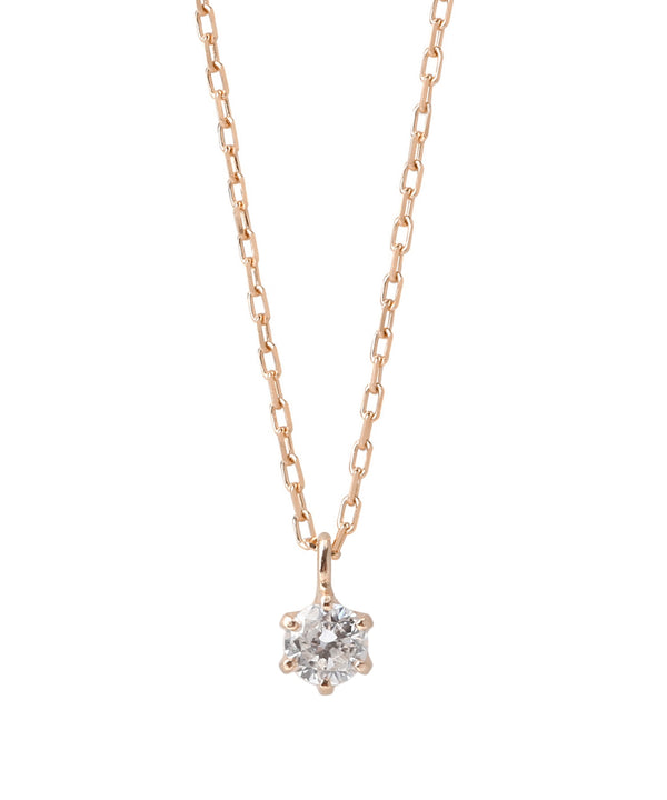 ROSETEN・一粒ダイヤモンドのネックレス[0.05ct]