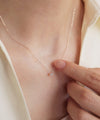 ROSETEN・一粒ダイヤモンドのネックレス[0.1ct]