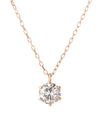 ROSETEN・大粒ダイヤモンドのネックレス[0.2ct]