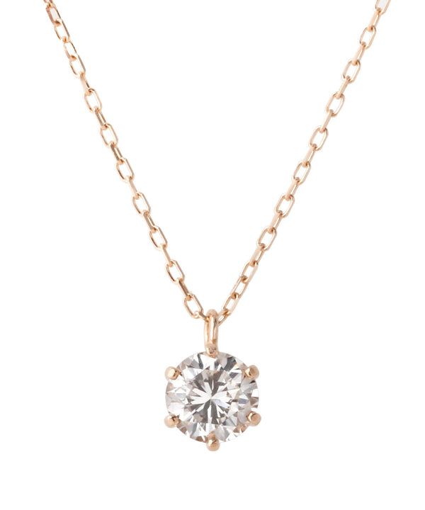 ROSETEN・大粒ダイヤモンドのネックレス[0.2ct]