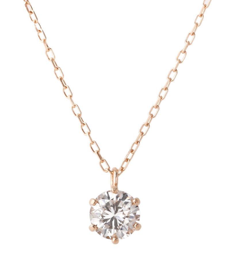 ROSETEN・大粒ダイヤモンドのネックレス[0.2ct]