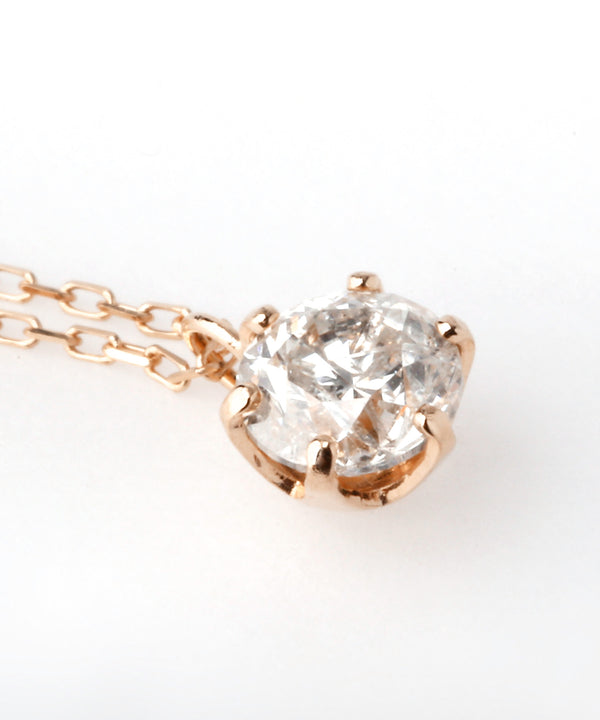 ROSETEN・大粒ダイヤモンドのネックレス[0.3ct]