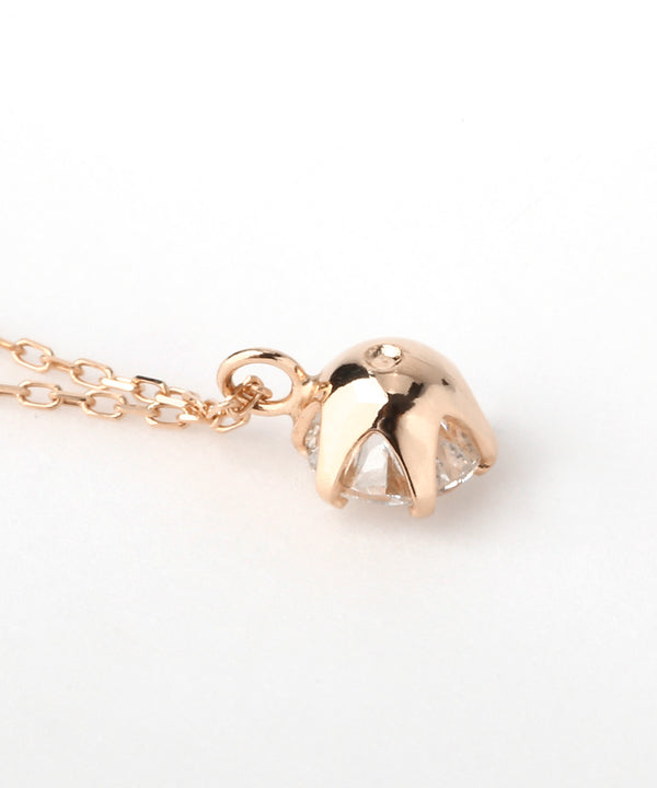 ROSETEN・大粒ダイヤモンドのネックレス[0.3ct]