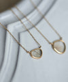 Slice Diamond One-Top Necklace [0.146ct]
