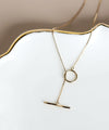 Toile Mantel Necklace