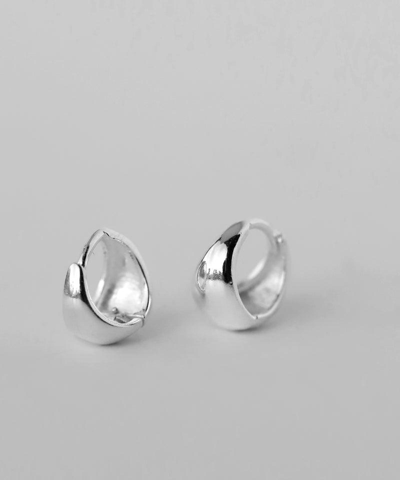 ボールドフープピアス[silver925][Basic]