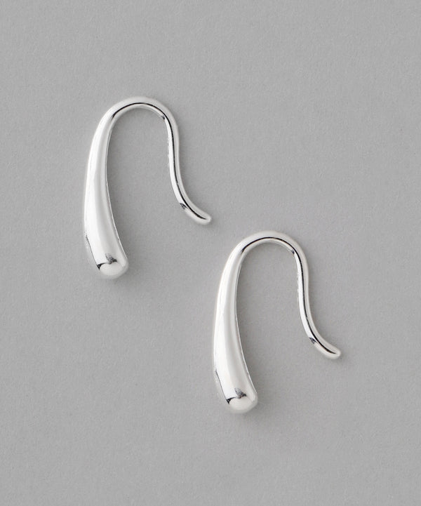ドロップフックピアス[silver925][Basic]