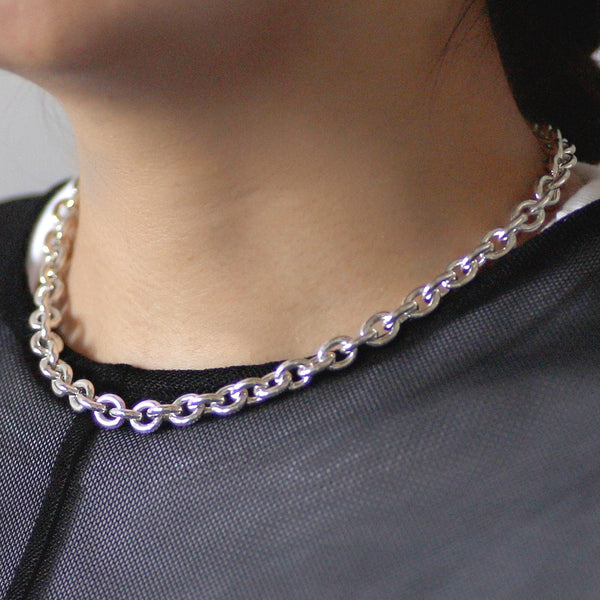 ROUND CABLE NECKLACE [S]
