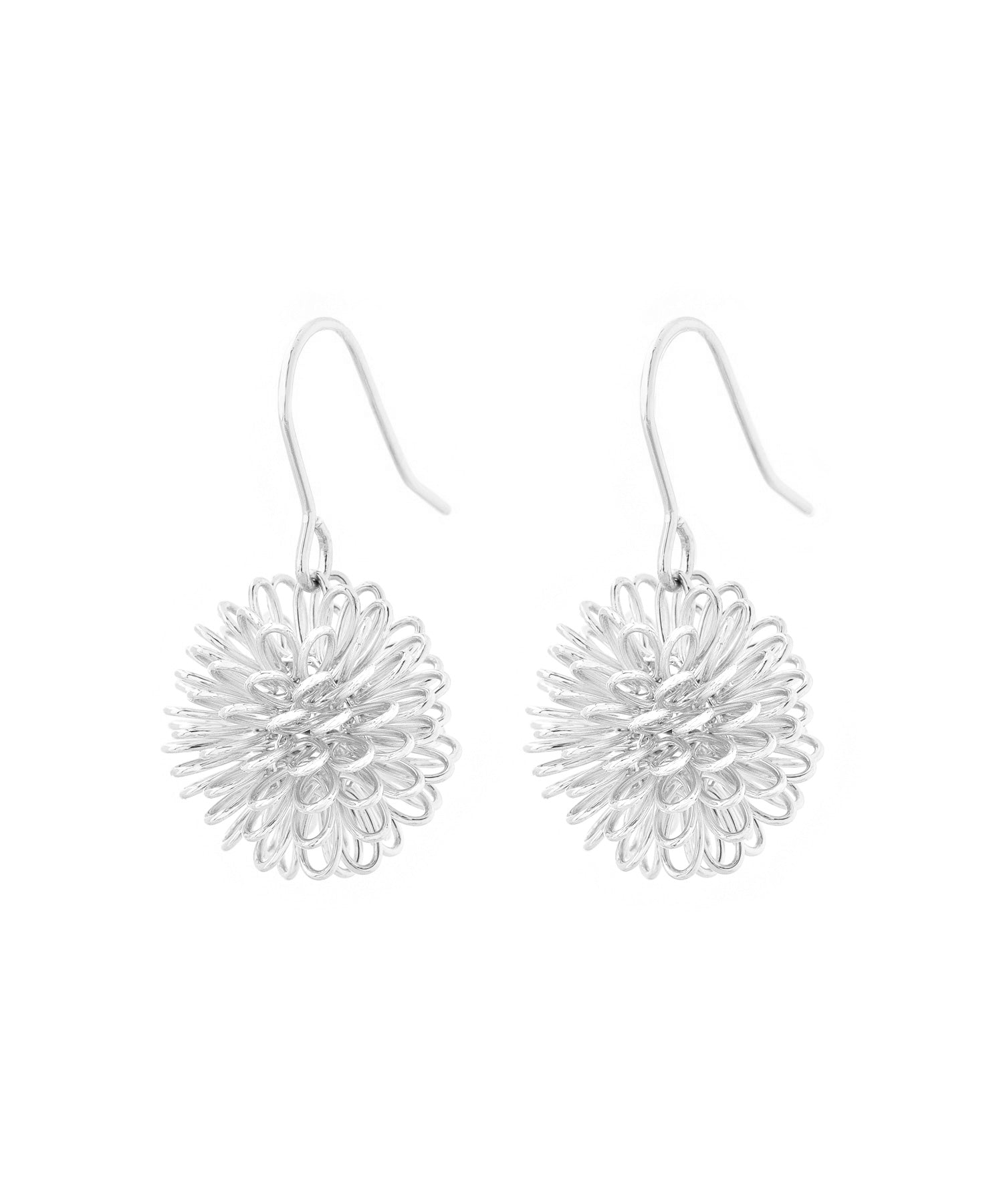 ANEMONE】ポンポンフラワーのフックピアス｜SANPO ONLINE(サンポー