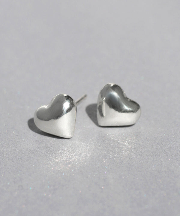ハートピアス[silver925][Basic]