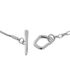 Combination Chain Lariat Necklace [Stainless Steel] [Ownideal]