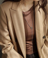 Combination Chain Lariat Necklace [Stainless Steel] [Ownideal]
