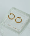 【ステンレス】メタルフープイヤリング[直径13mm]