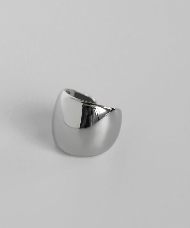 Volume Metal Ear Cuff [Stainless Steel] [Ownideal]