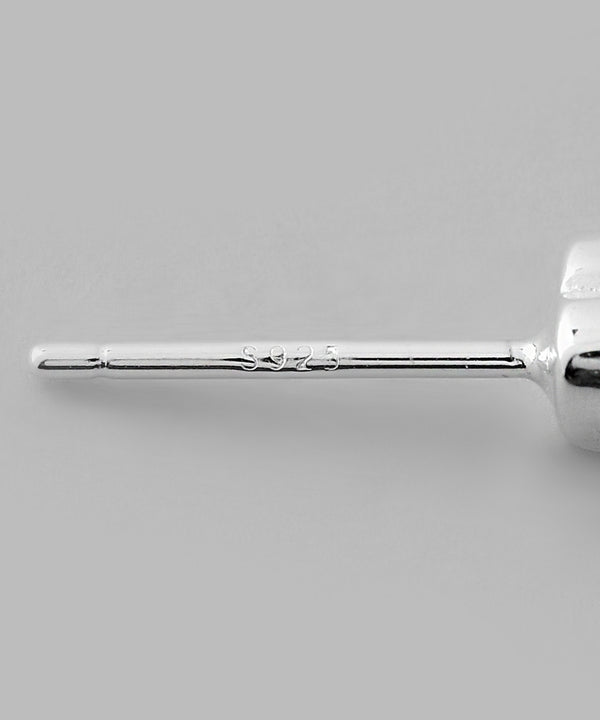 フレームハートピアス[silver925]