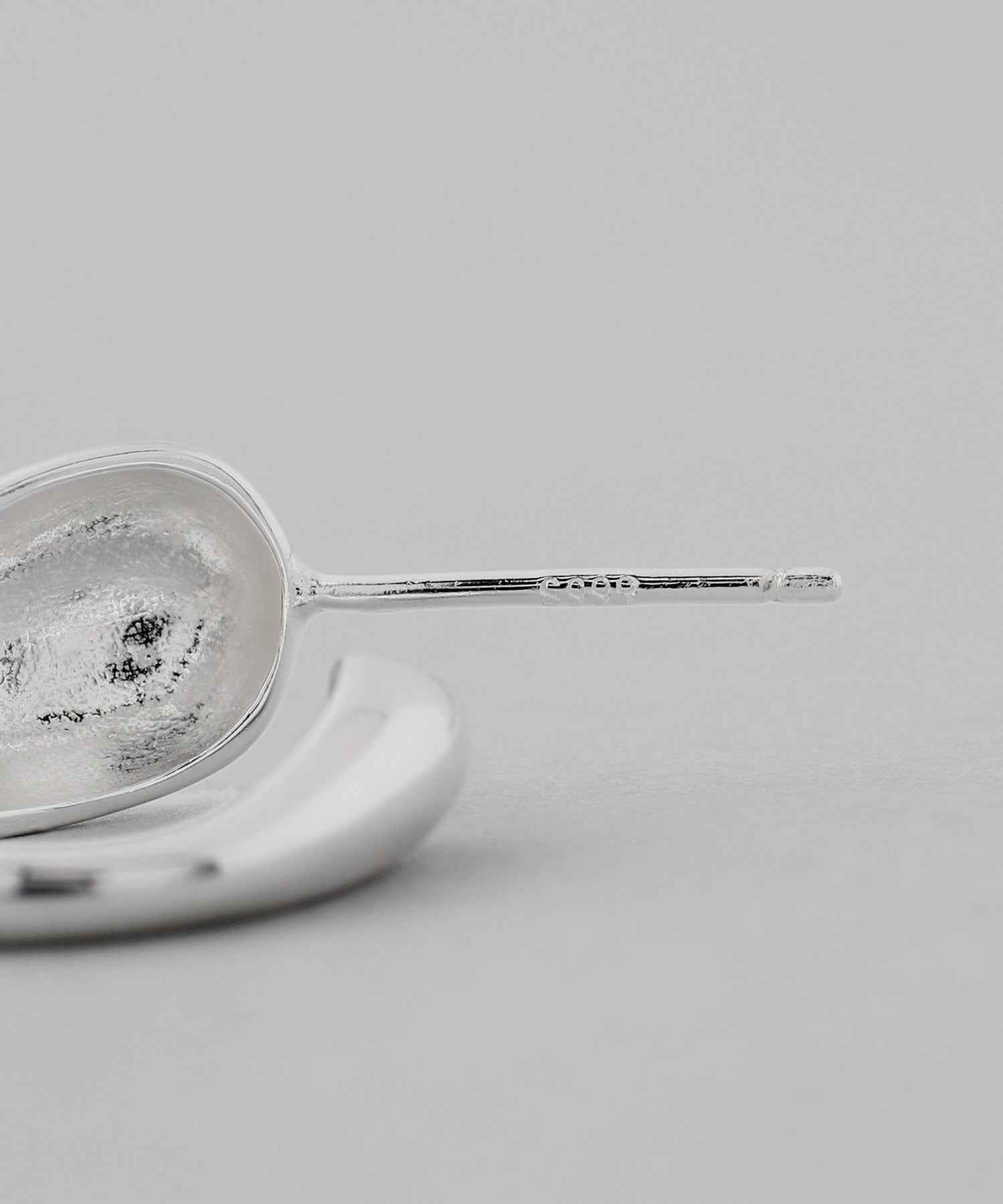 mimi33】ニュアンスラインフープピアス[silver925][Ownideal