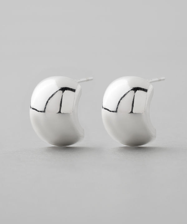 ワイドカールピアス[silver925][Ownideal]