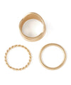 ボールドメタルリング[3本セット]