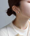 パール×ビジュー2WAYピアス[silver925][Sheerchic]