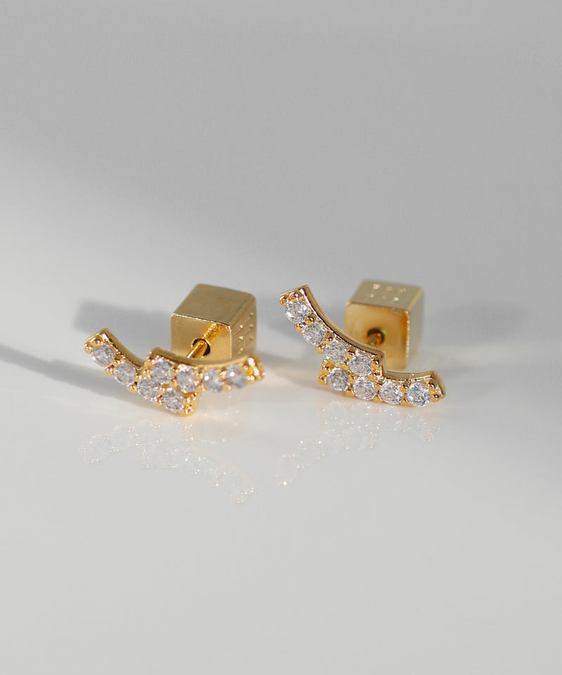 ビジューピアス[silver925][Sheerchic]