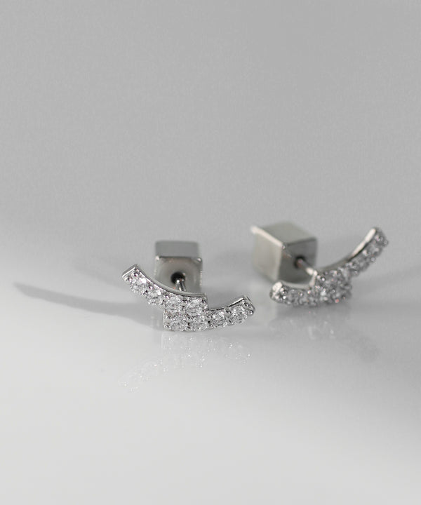 ビジューピアス[silver925][Sheerchic]