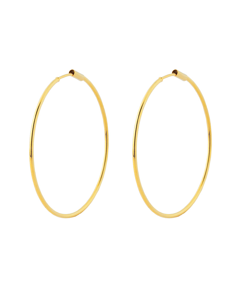 metal hoop earrings