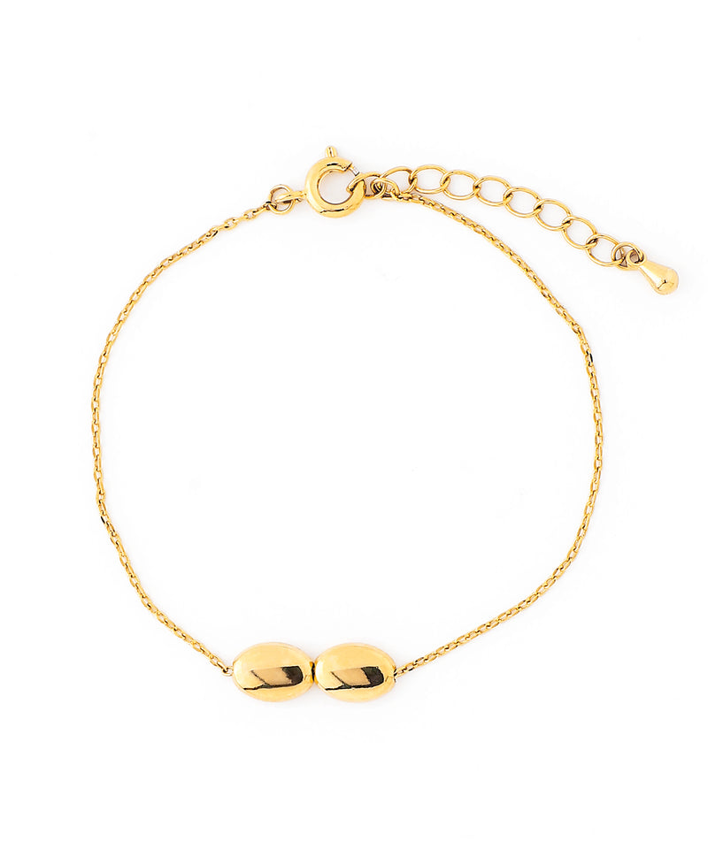 Double Metal Oval Bracelet