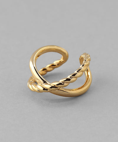 クロスラインイヤーカフ