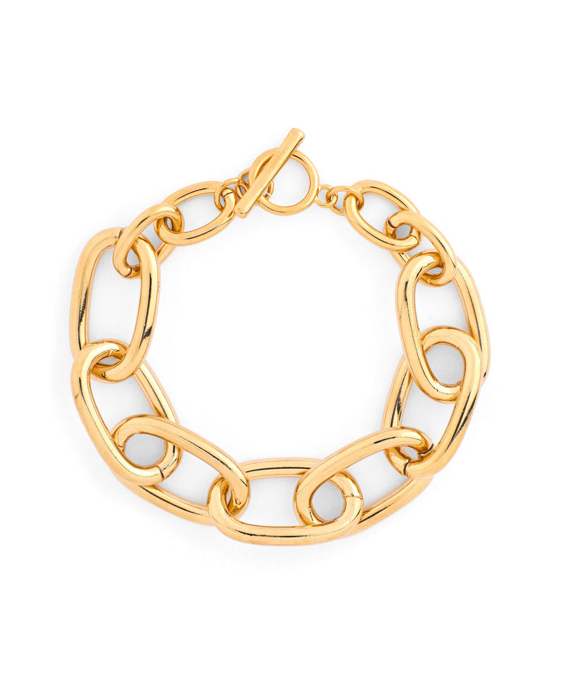 Oval Chain Mantel Bracelet