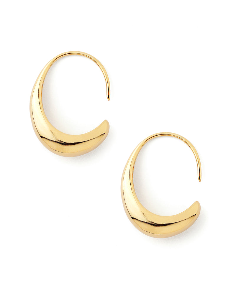 ドロップメタルカールピアス