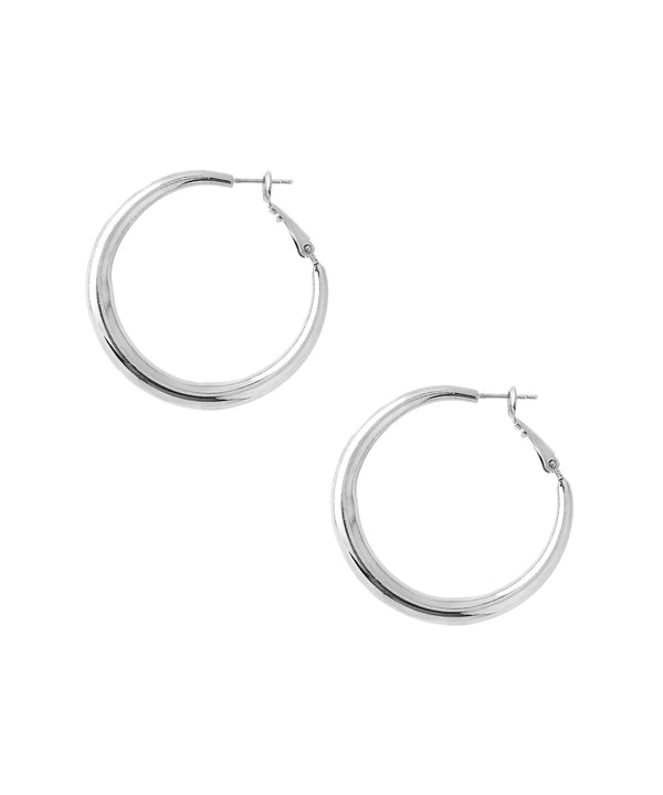 シンプルスタイルで心地良い華やぎを。メタル&#215;フープピアス＆イヤリング 12