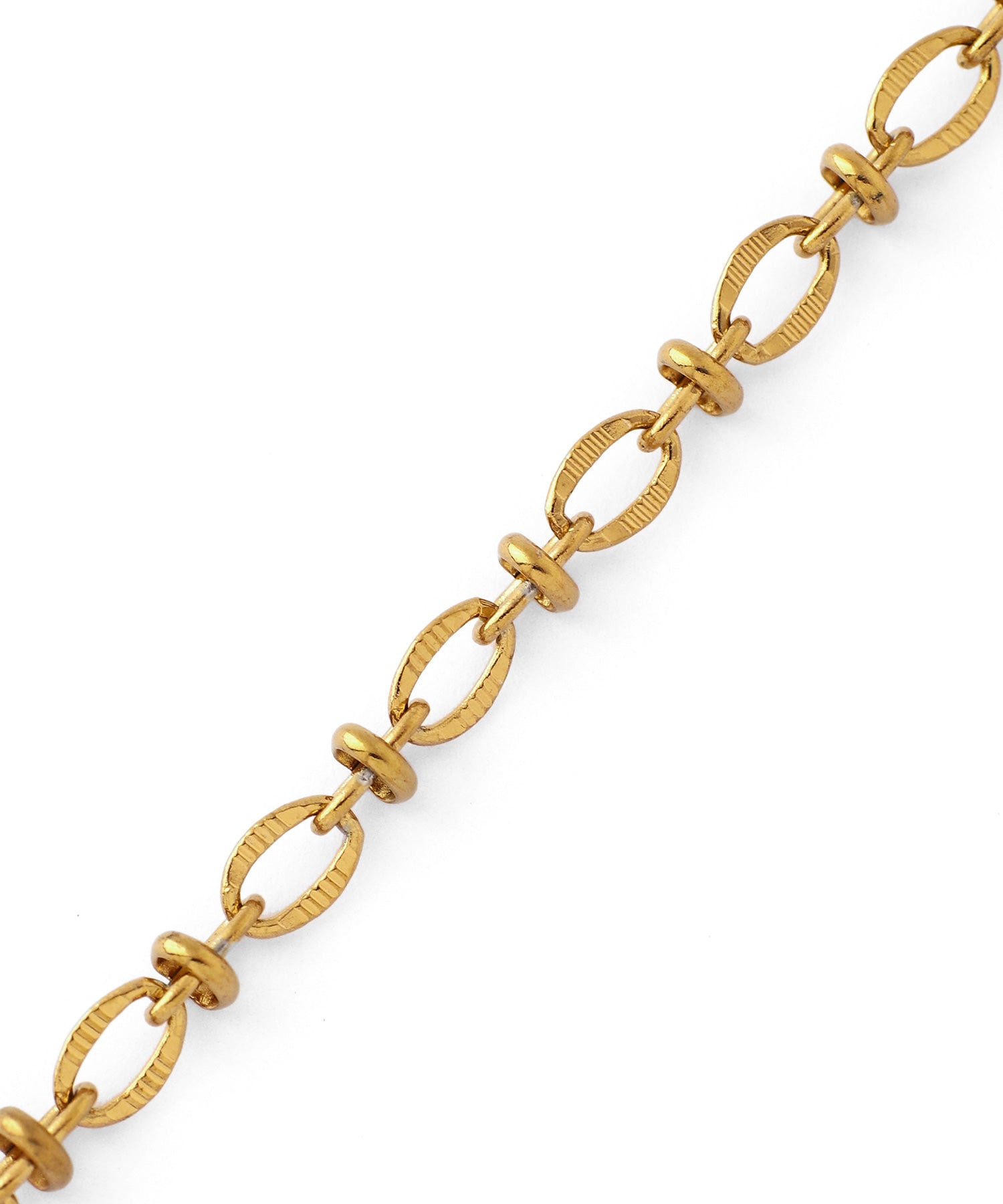 ANEMONE】【ステンレス】デザインチェーンネックレス｜アネモネ