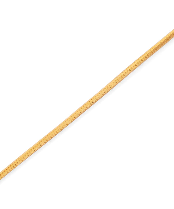 ハート×スネークチェーンネックレス