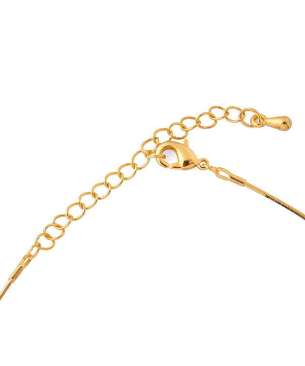 ハート×スネークチェーンネックレス