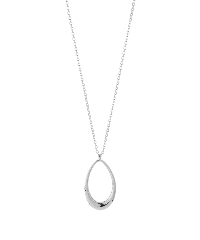 [Stainless Steel] Metal Circle Necklace
